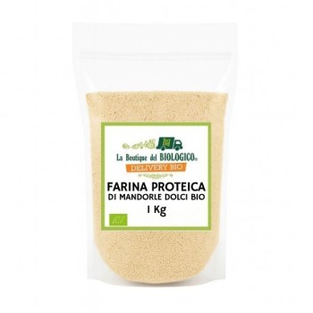 Farina proteica di mandorle dolci bio 1 kg