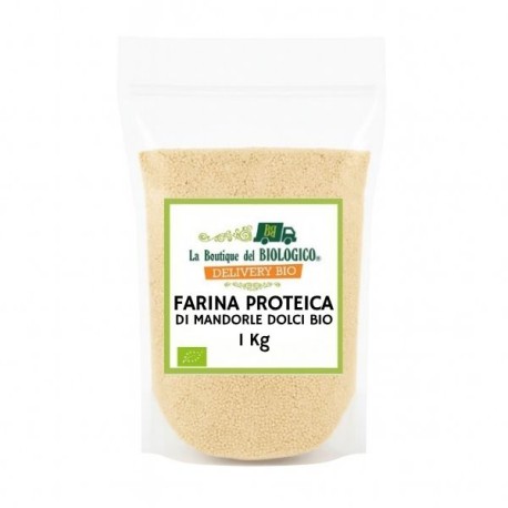 Farina proteica di mandorle dolci bio 1 kg