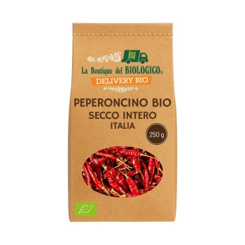 Peperoncino secco intero Italia bio 250 g
