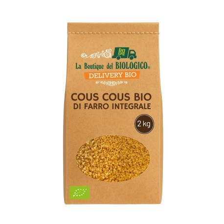 Cous cous di Farro integrale bio 2 kg