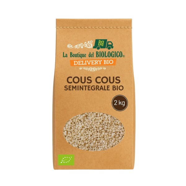 Cous cous semintegrale bio 2 kg