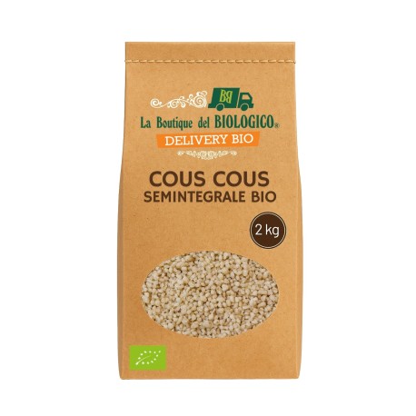 Cous cous semintegrale bio 2 kg
