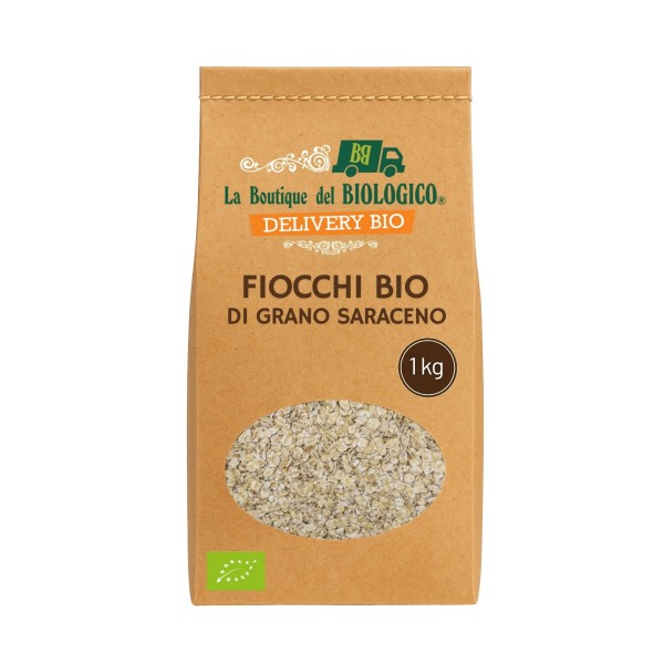 Fiocchi di grano saraceno bio 1 kg