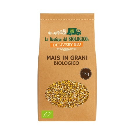 Mais giallo bio in grani 1 kg