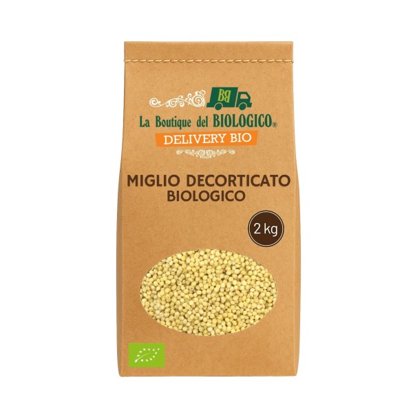 Miglio decorticato bio 2 kg