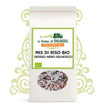 Mix di riso bio (rosso, nero e selvatico) bio 250 g