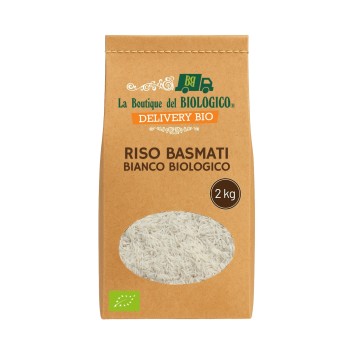 Riso basmati bianco bio 2 kg