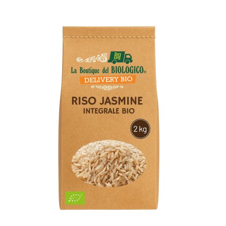 Riso Jasmine integrale bio 2 kg
