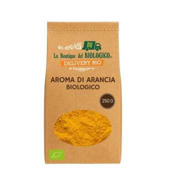 Aroma di arancia in polvere bio 250 g