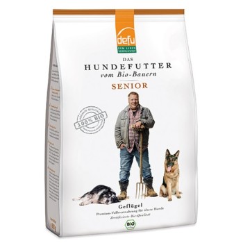 Crocchette di pollo bio per cani senior 800 g