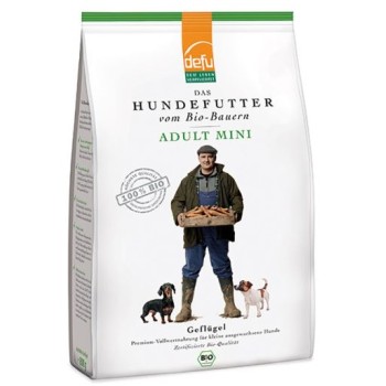 Crocchette di pollo mini bio per cani 800 g Defu