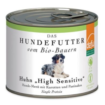 Cane patè bio al pollo senza cereali 200 g Defu