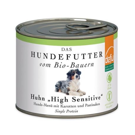Cane patè bio al pollo senza cereali 200 g Defu