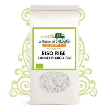 Riso ribe lungo bianco bio 500 g