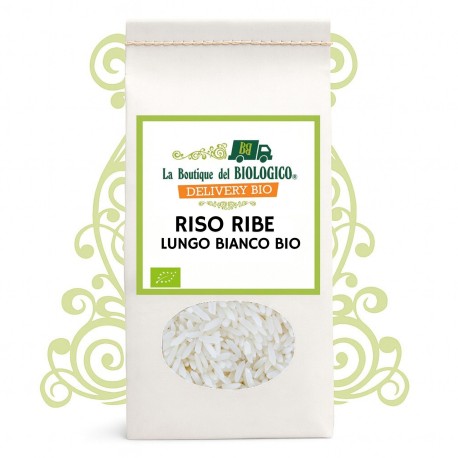 Riso ribe lungo bianco bio 500 g