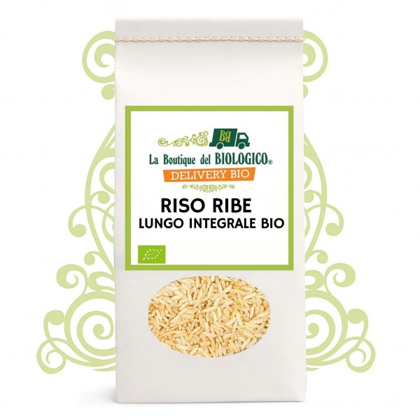 Riso ribe lungo integrale bio 500 g