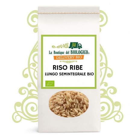 Riso ribe lungo semintegrale bio 500 g