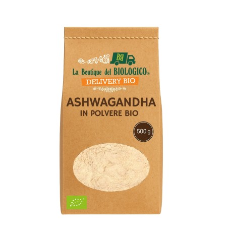 Ashwagandha in polvere bio 500 g