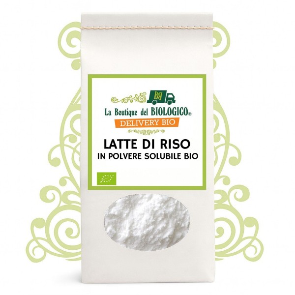 Latte di riso in polvere solubile bio 250 g