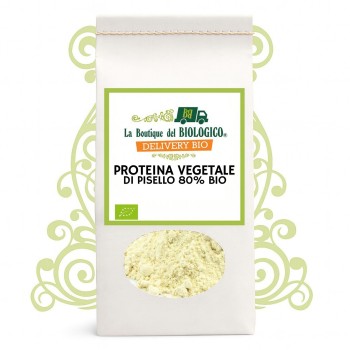 Proteina vegetale di pisello 80% Bio 200 g
