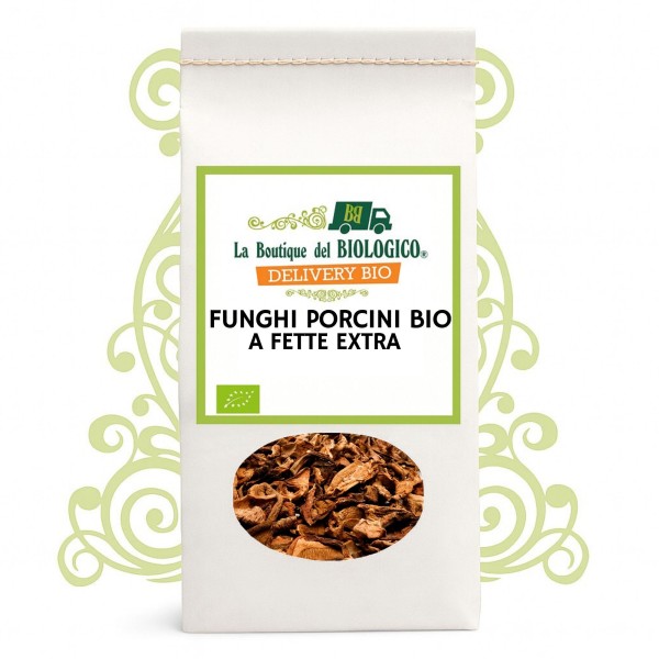 Funghi porcini a fette bio extra 50 g