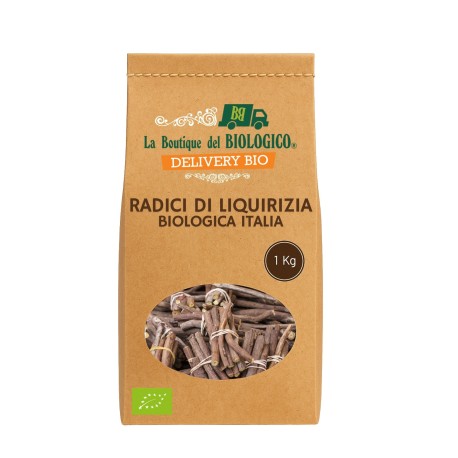 Radici di liquirizia bio 1 kg Italia