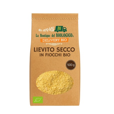 Lievito secco in fiocchi bio 500 g