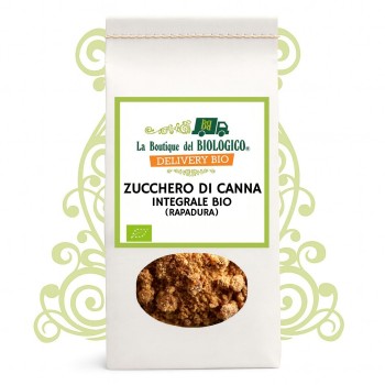 Zucchero di canna integrale (tipo rapadura) bio 500 g