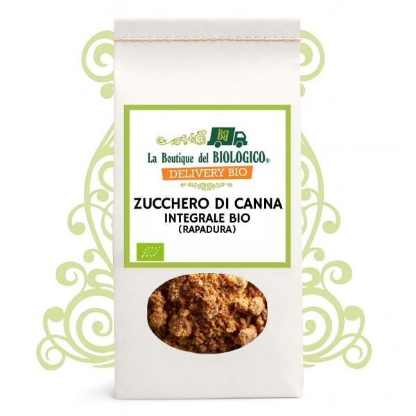 Zucchero di canna integrale (tipo rapadura) bio 500 g