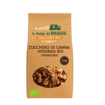 Zucchero di canna integrale (tipo rapadura) bio 2 kg
