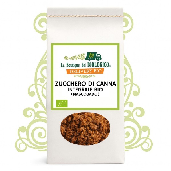 Zucchero di canna integrale Mascobado bio 500 g