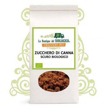 Zucchero di canna scuro bio 500 g