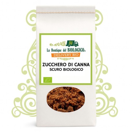 Zucchero di canna scuro bio 500 g