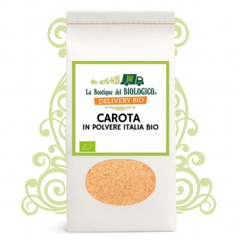 Carota in polvere Italia bio 200 g