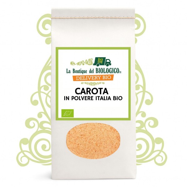 Carota in polvere Italia bio 200 g
