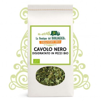 Cavolo nero disidratato in pezzi bio 50 g
