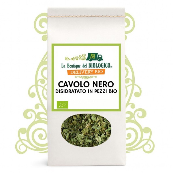 Cavolo nero disidratato in pezzi bio 50 g