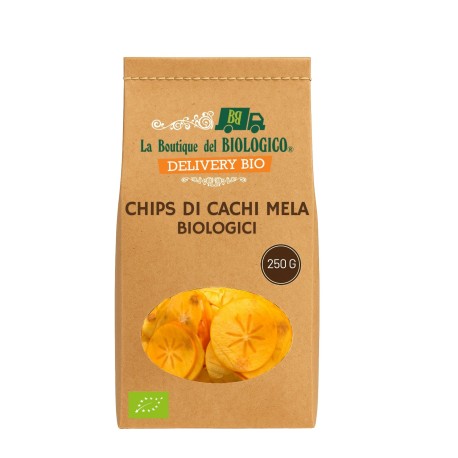 Chips di cachi mela 250 g bio