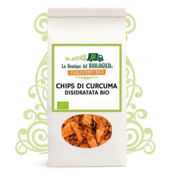 Chips di curcuma disidratata bio 25 g