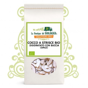 Cocco bio disidratato a strisce con buccia "smile" 100 g