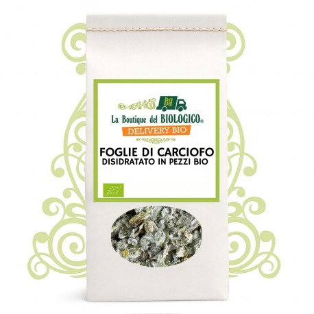 Foglie di carciofo disidratato in pezzi bio 50 g PER TISANA