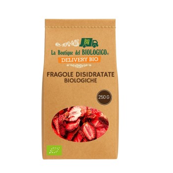 Fragole disidratate bio 250 g