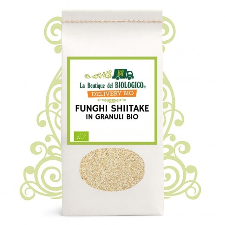 Funghi shiitake in granuli bio 50 g