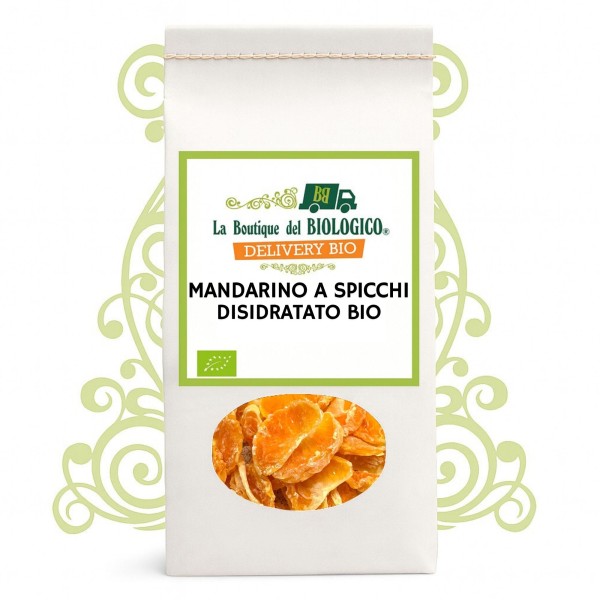 Mandarino a spicchi disidratato bio 100 g