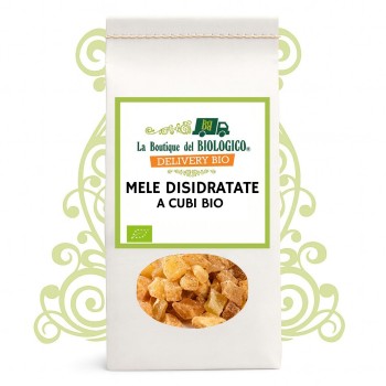 Mele disidratate a cubi bio...