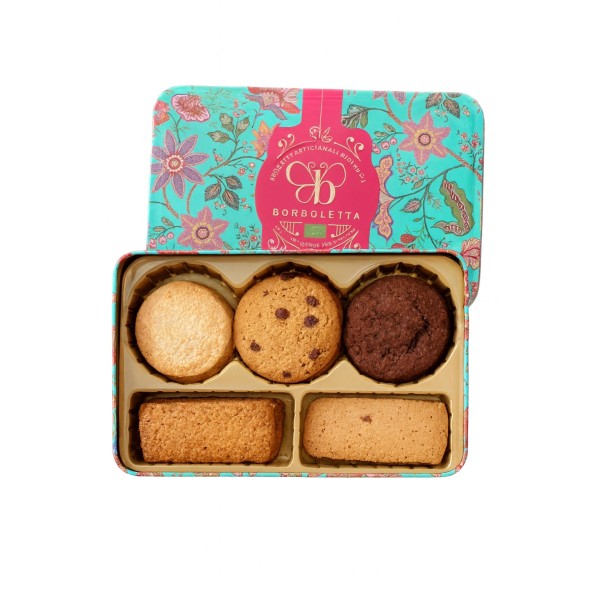 Tea party - Biscotti Assortiti Bio 225 g Borboletta