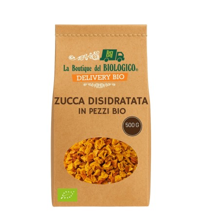 Zucca disidratata in pezzi bio 500 g