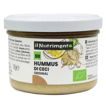 Hummus di ceci original Bio 180 g Il Nutrimento