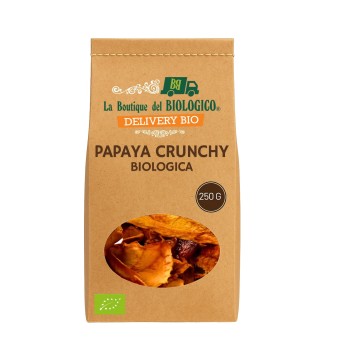 Papaya crunchy bio 250 g