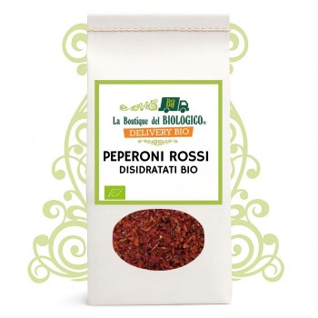 Peperoni rossi disidratati bio 100 g
